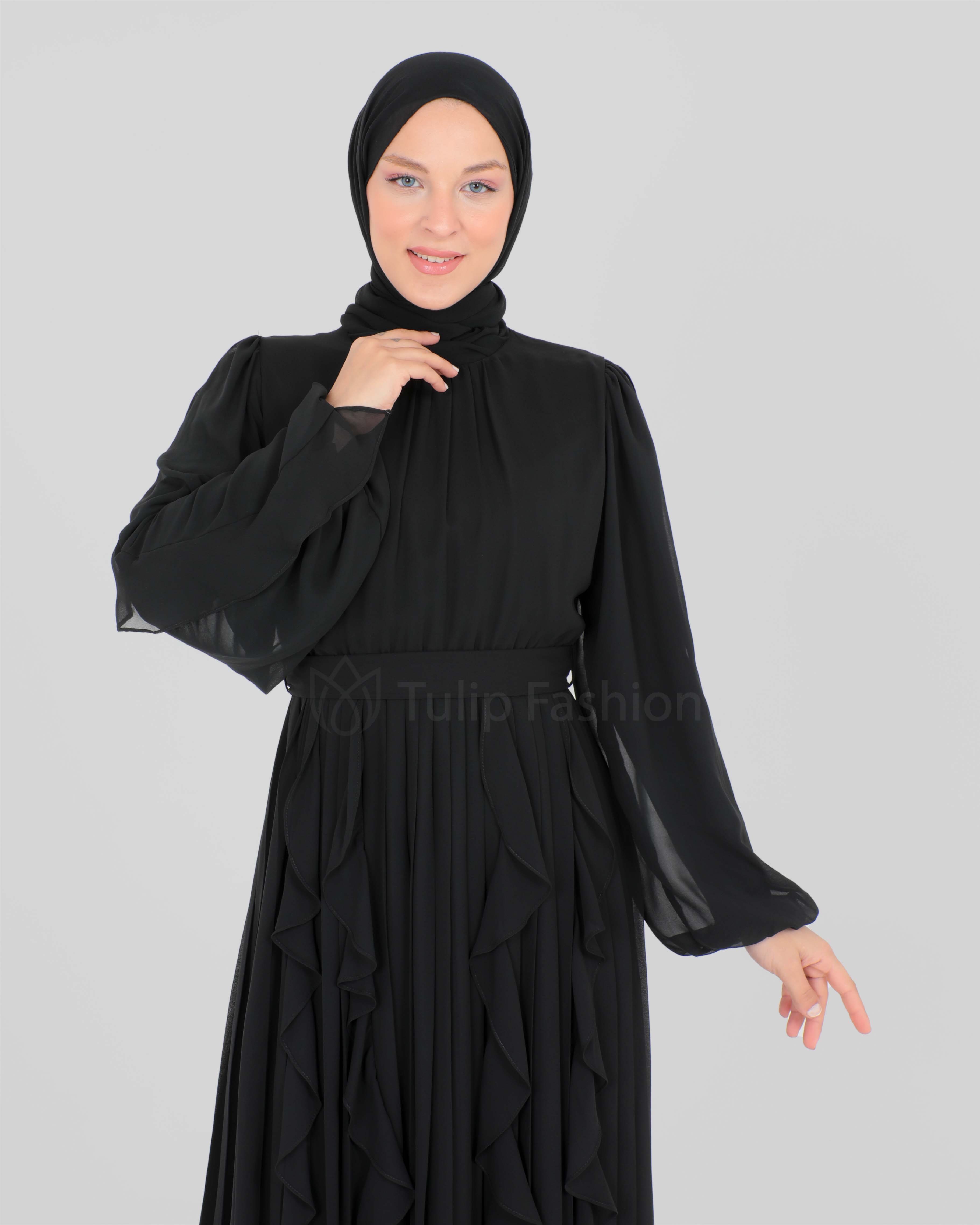 Maxi dress - Black - 6