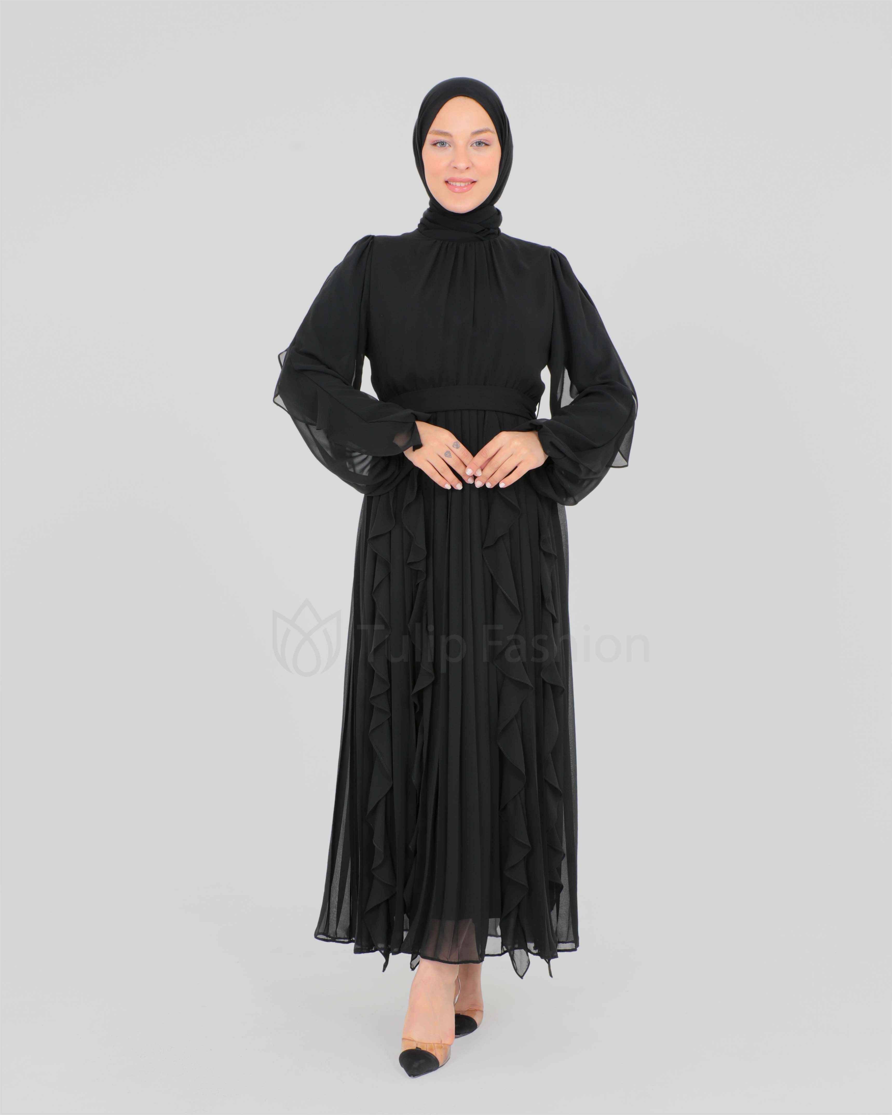 Maxi dress - Black - 2