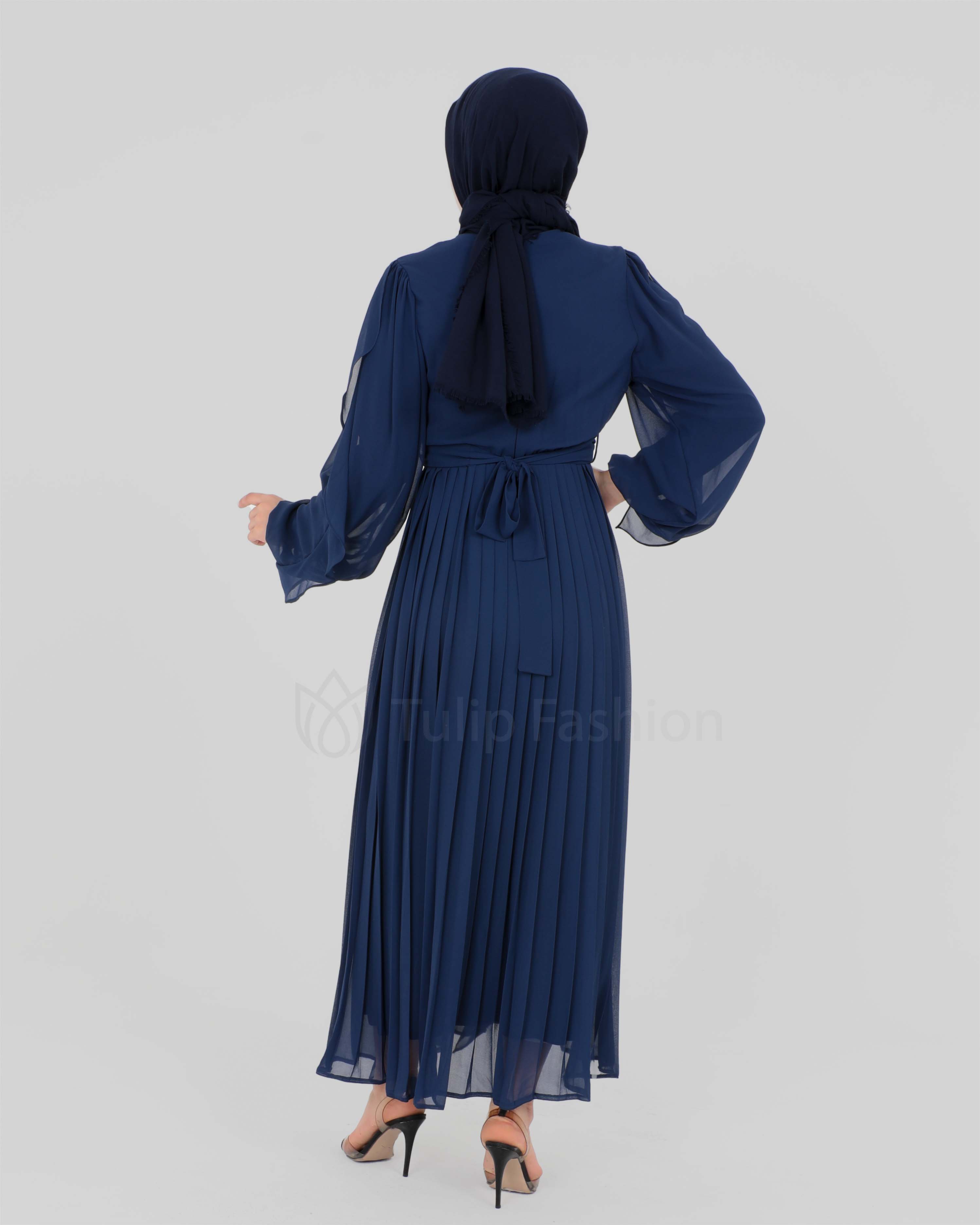 Maxi dress - Midnight blue - 4