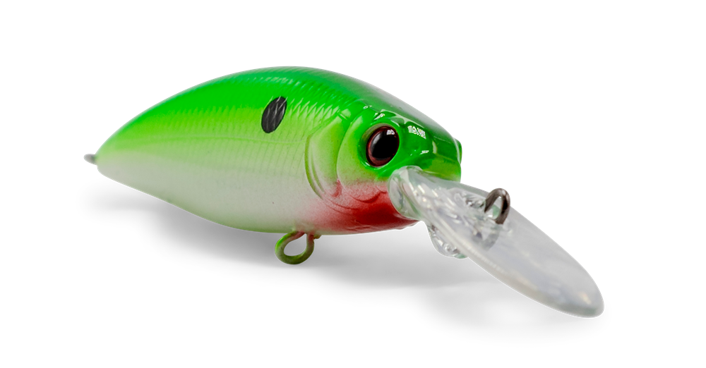 armada the guard 60mm is a crankbait for perch of 7.5g. the wobbler is floating and catches a lot of fish. lemon