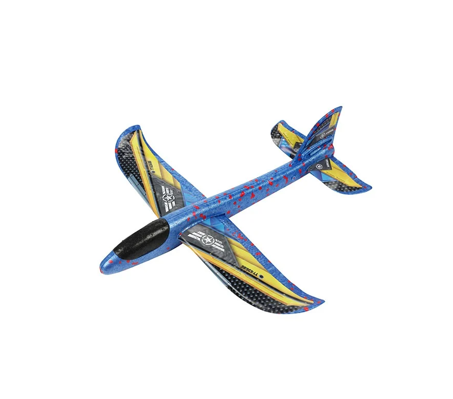 GO PLAY Foam plane 36cm with stickers - 4