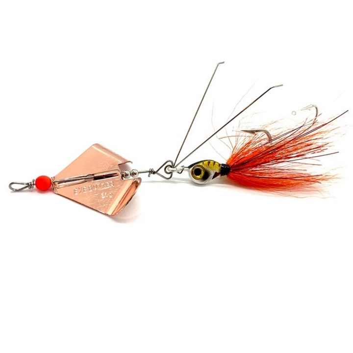 armada eyebuzzer is a surface bait for pike of 21g. The propeller spins on the surface and splashes away grass. afraid zander