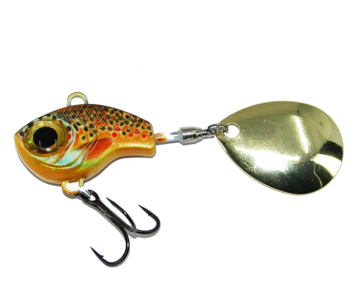 armada eyecatcher 12g är en spinnertail som kastar långt och fiskar bra på abborre, regnbåge och öring. trout