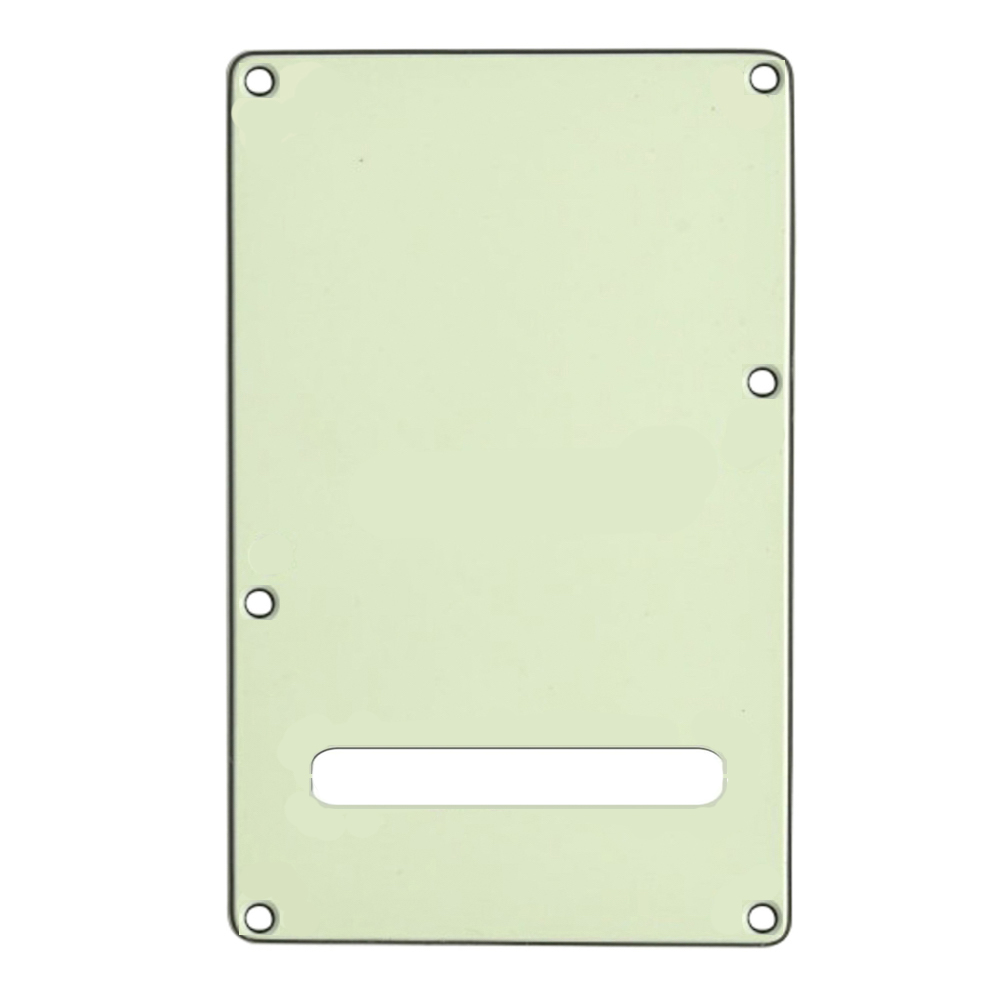 Backplate Tremolo Cover 3-Ply 1 String Slot (Mint-Green)