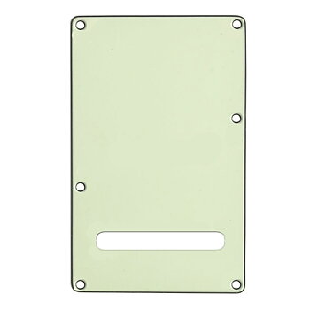 Backplate Tremolo Cover 3-Ply 1 String Slot (Mint-Green)