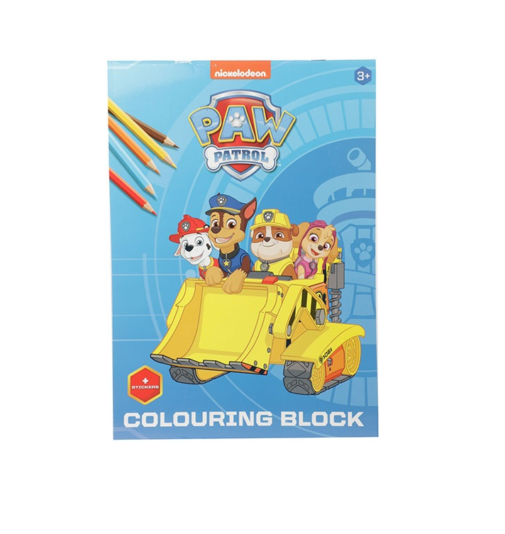 Paw Patrol Coloring book 16 pages Robbis Hobby Shop