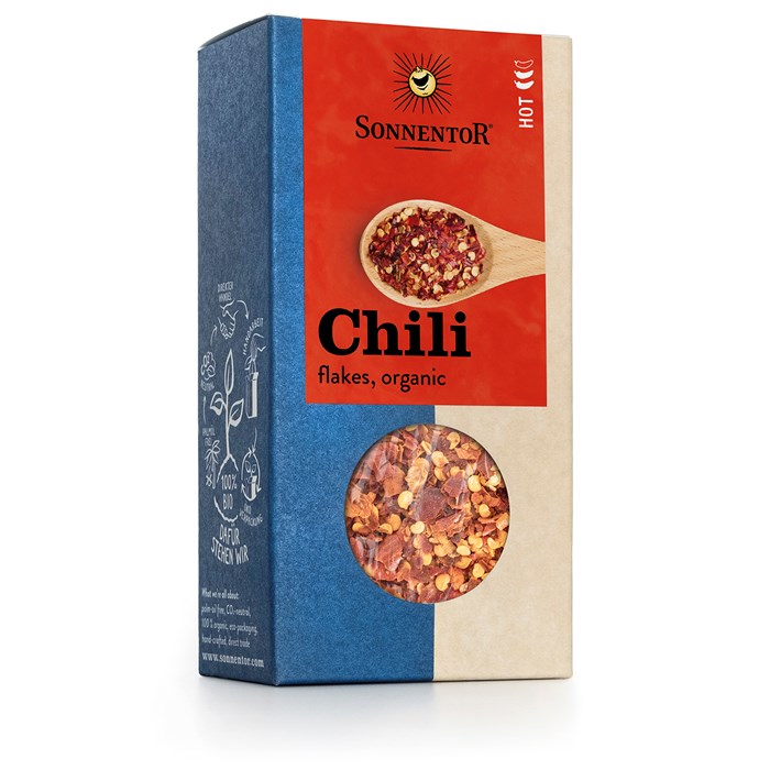 Chili Flakes , Organic 40g , Sonnentor