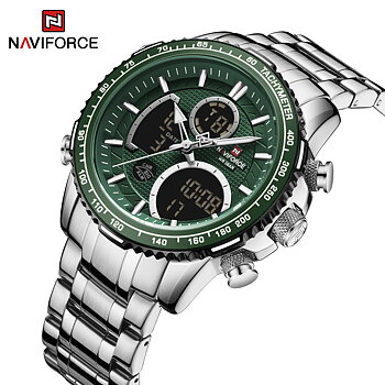Naviforce Raptor Silver Green