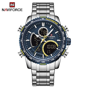 Naviforce Raptor Silver Blue