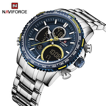 Naviforce Raptor Silver Blue