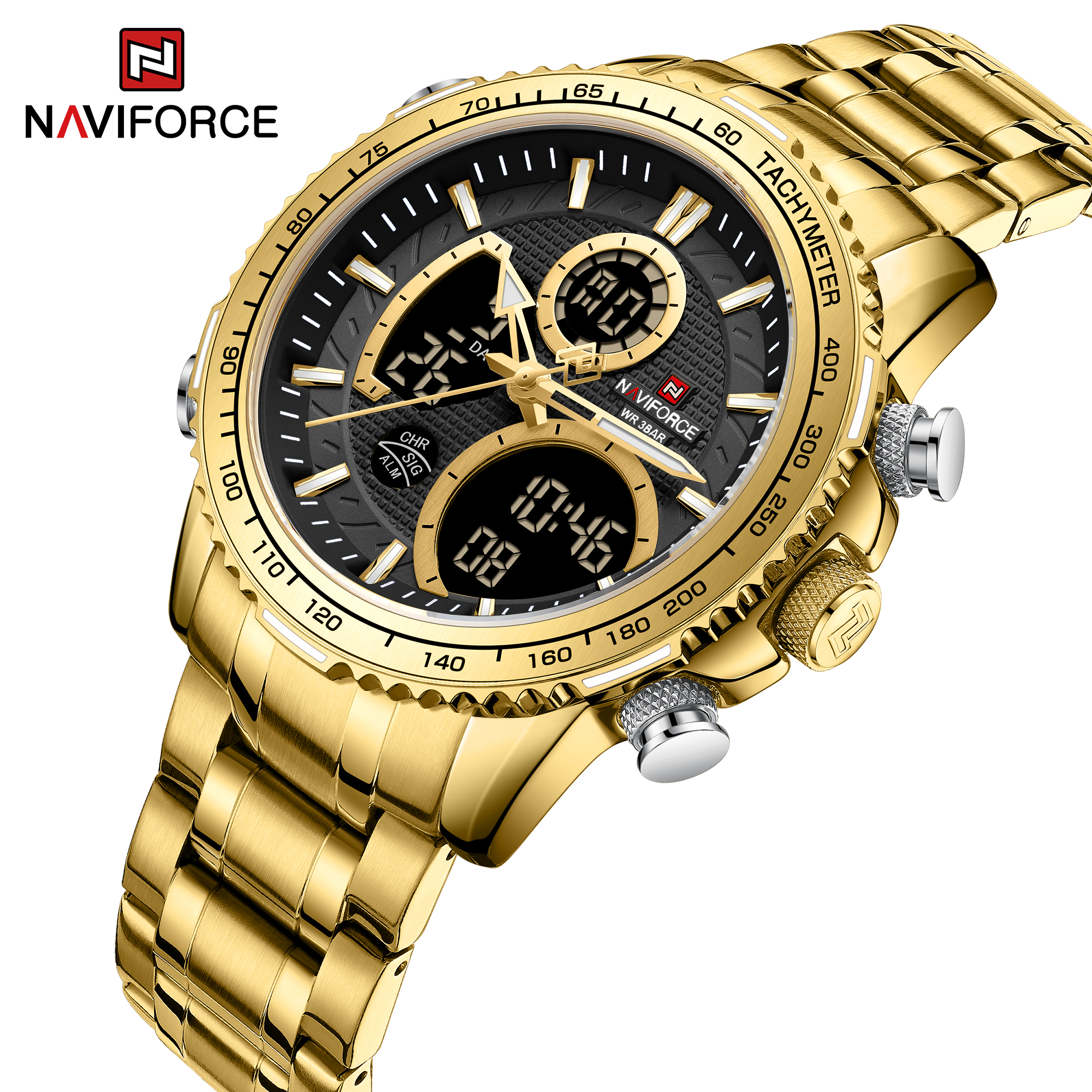 Naviforce Raptor Gold Black - 2