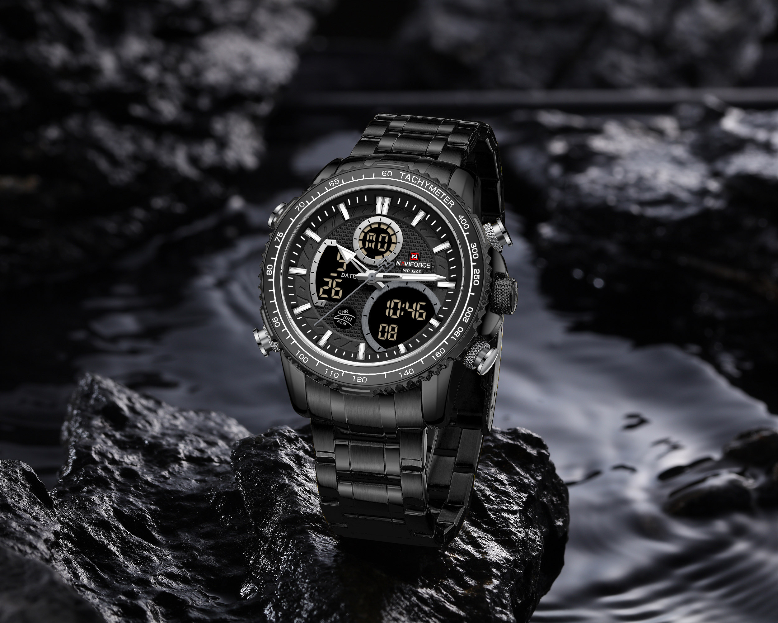 Naviforce Raptor Black - 4