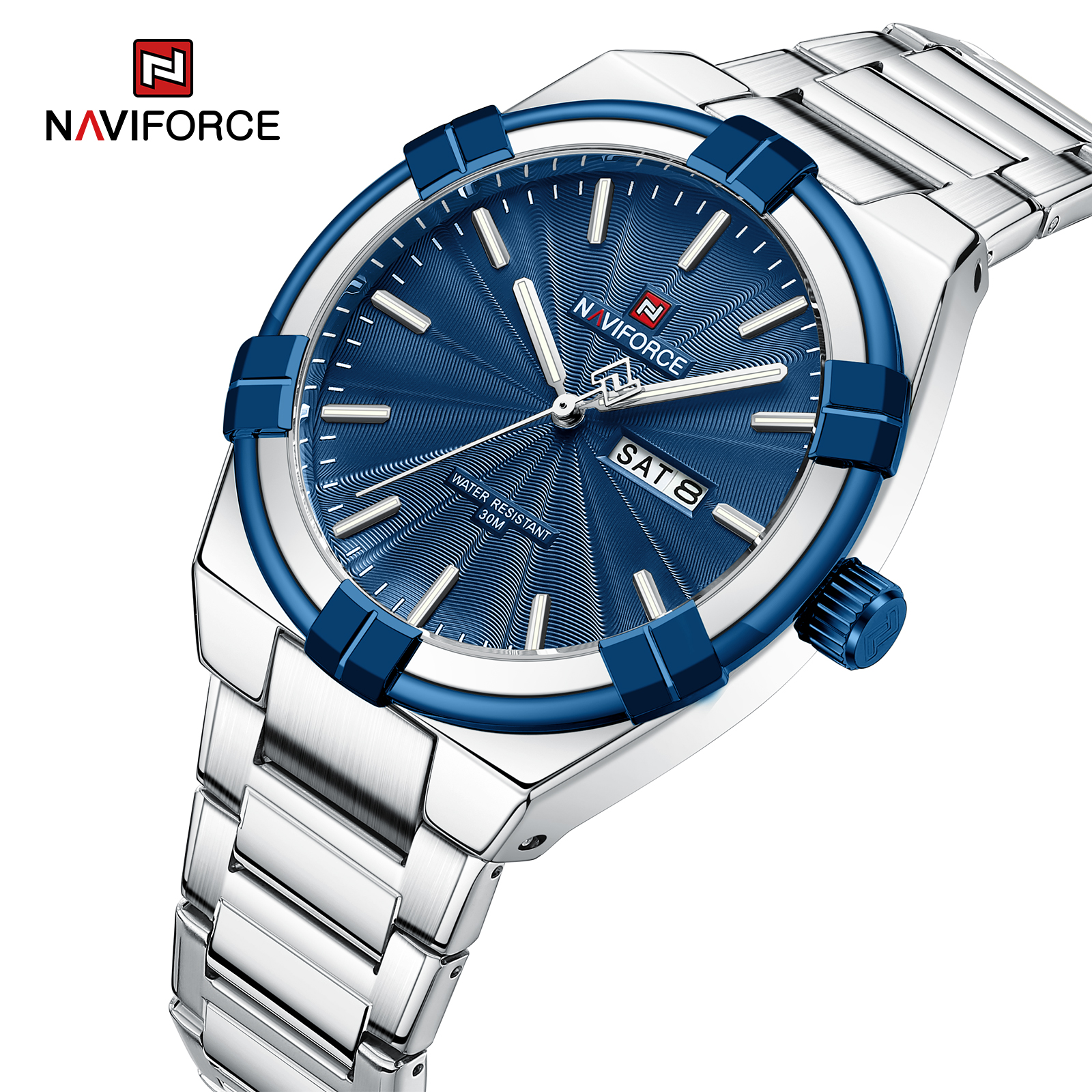 Naviforce Ripcurl Silver Blue - 2