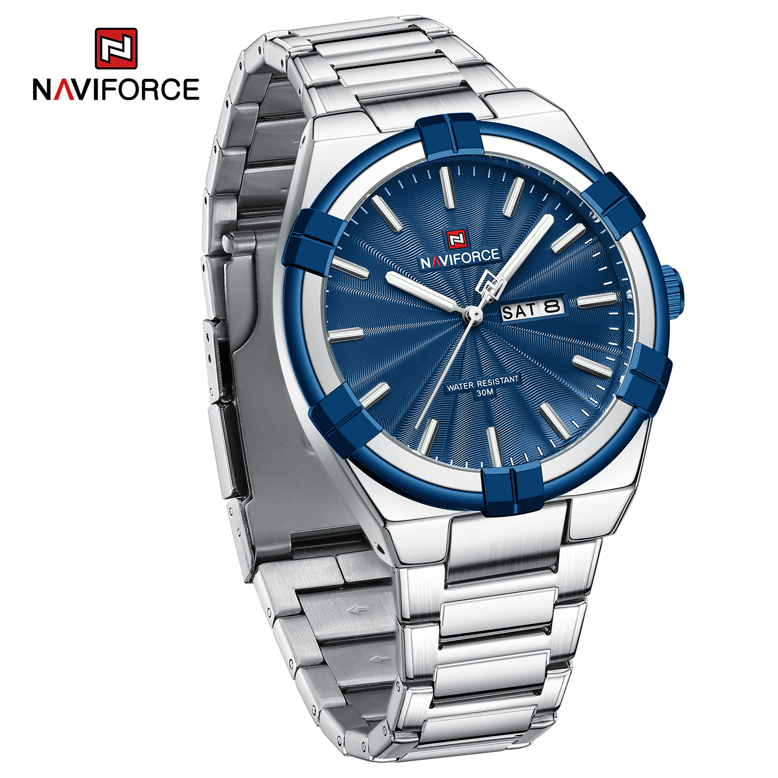 Naviforce Ripcurl Silver Blue - 4