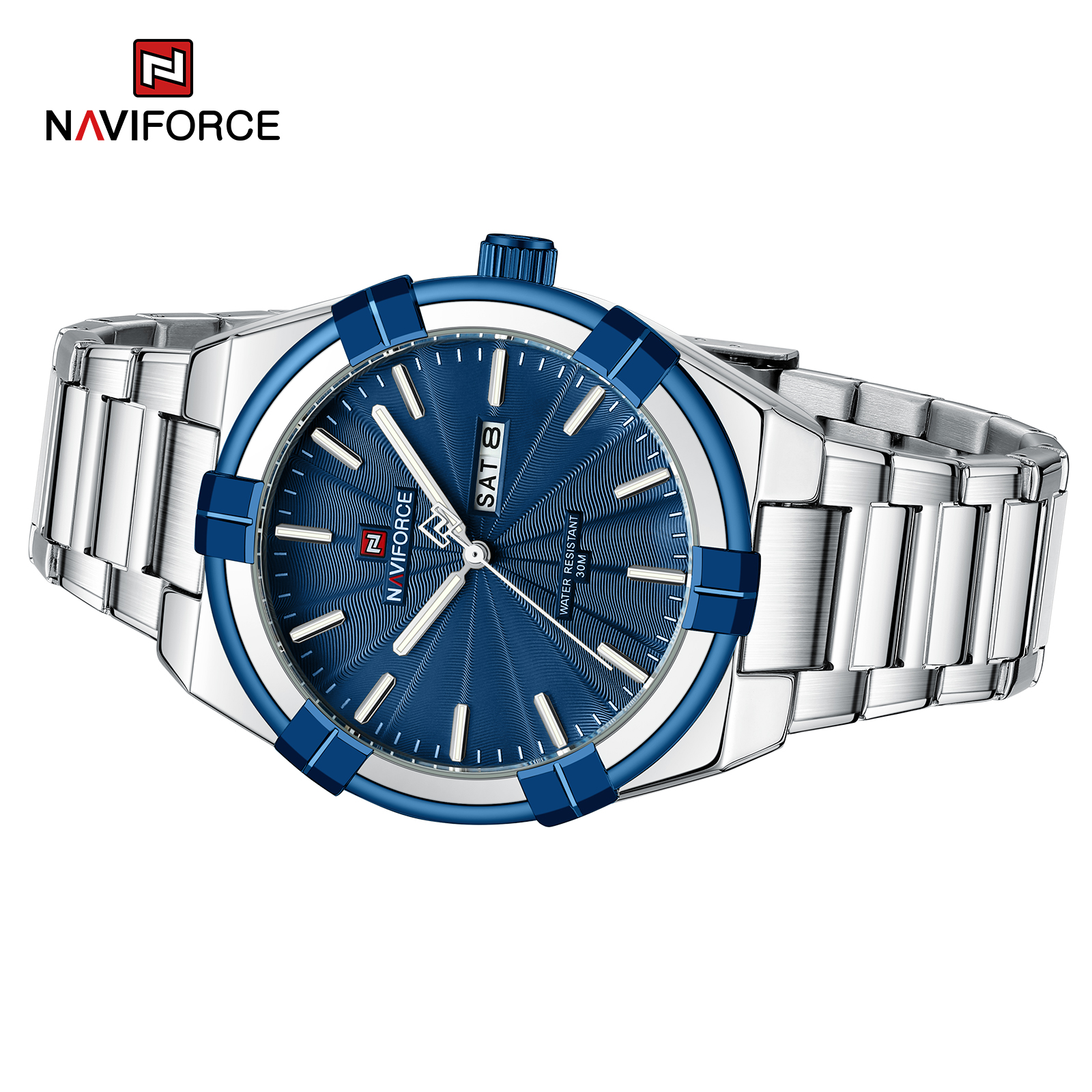 Naviforce Ripcurl Silver Blue - 3