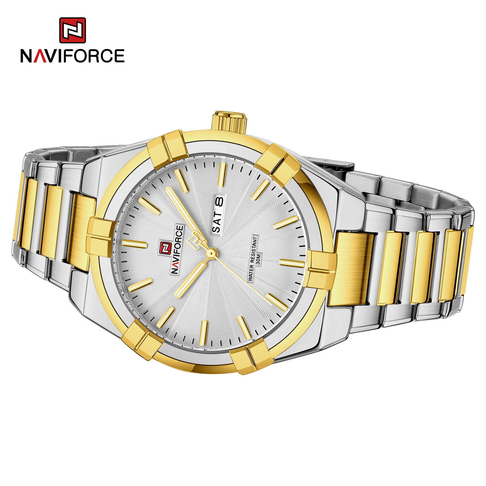 Naviforce Ripcurl Gold Silver - 3