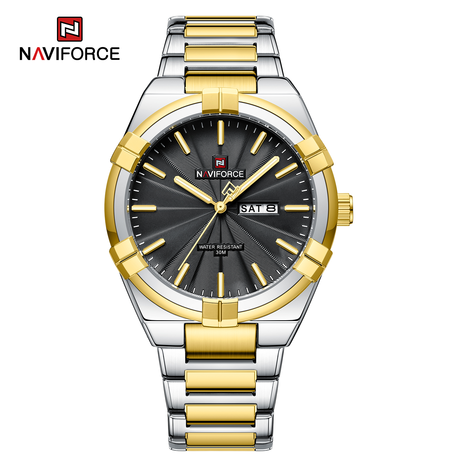 Naviforce Ripcurl Gold Black