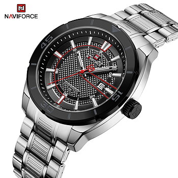 Naviforce Recon Silver Black