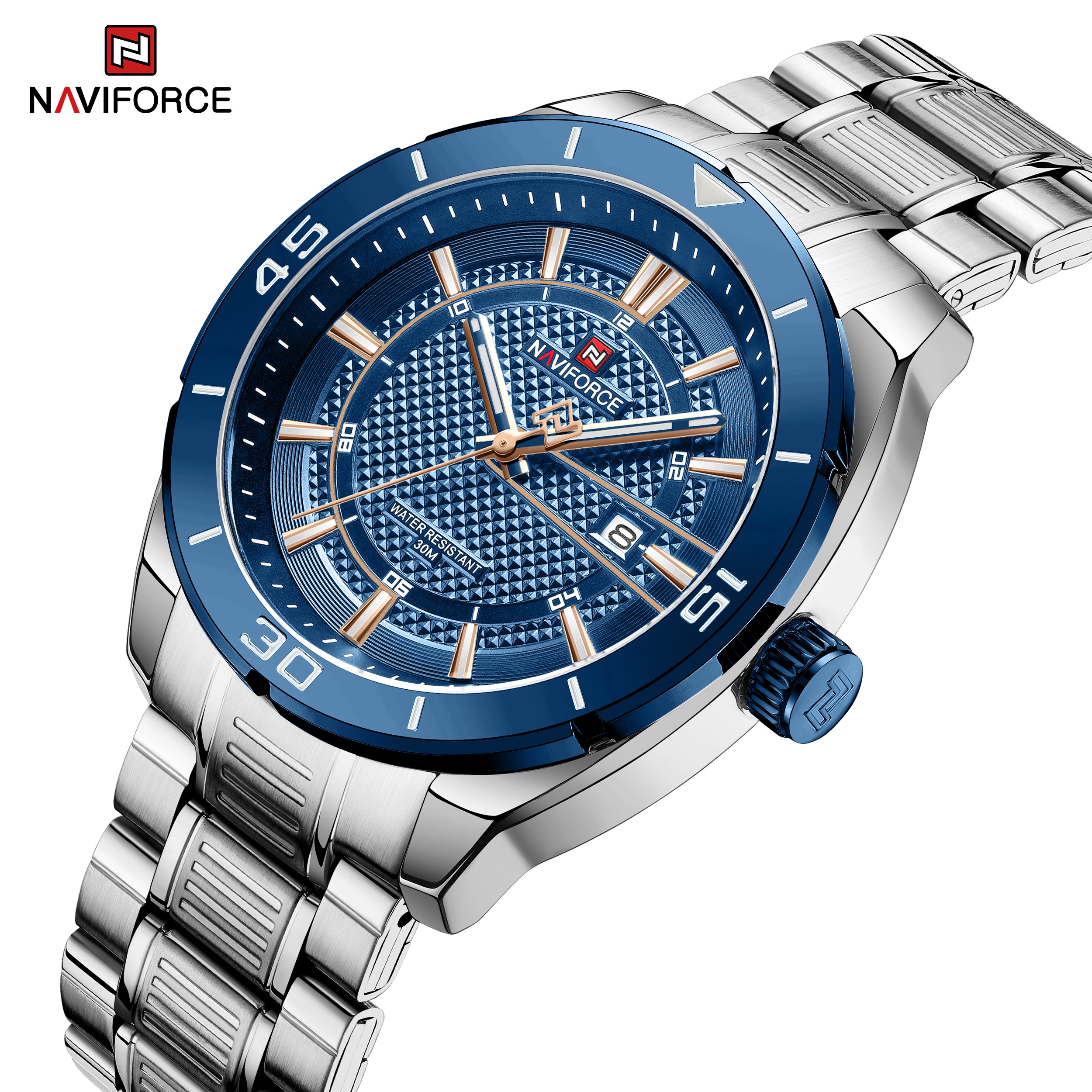 Naviforce hotsell watch blue