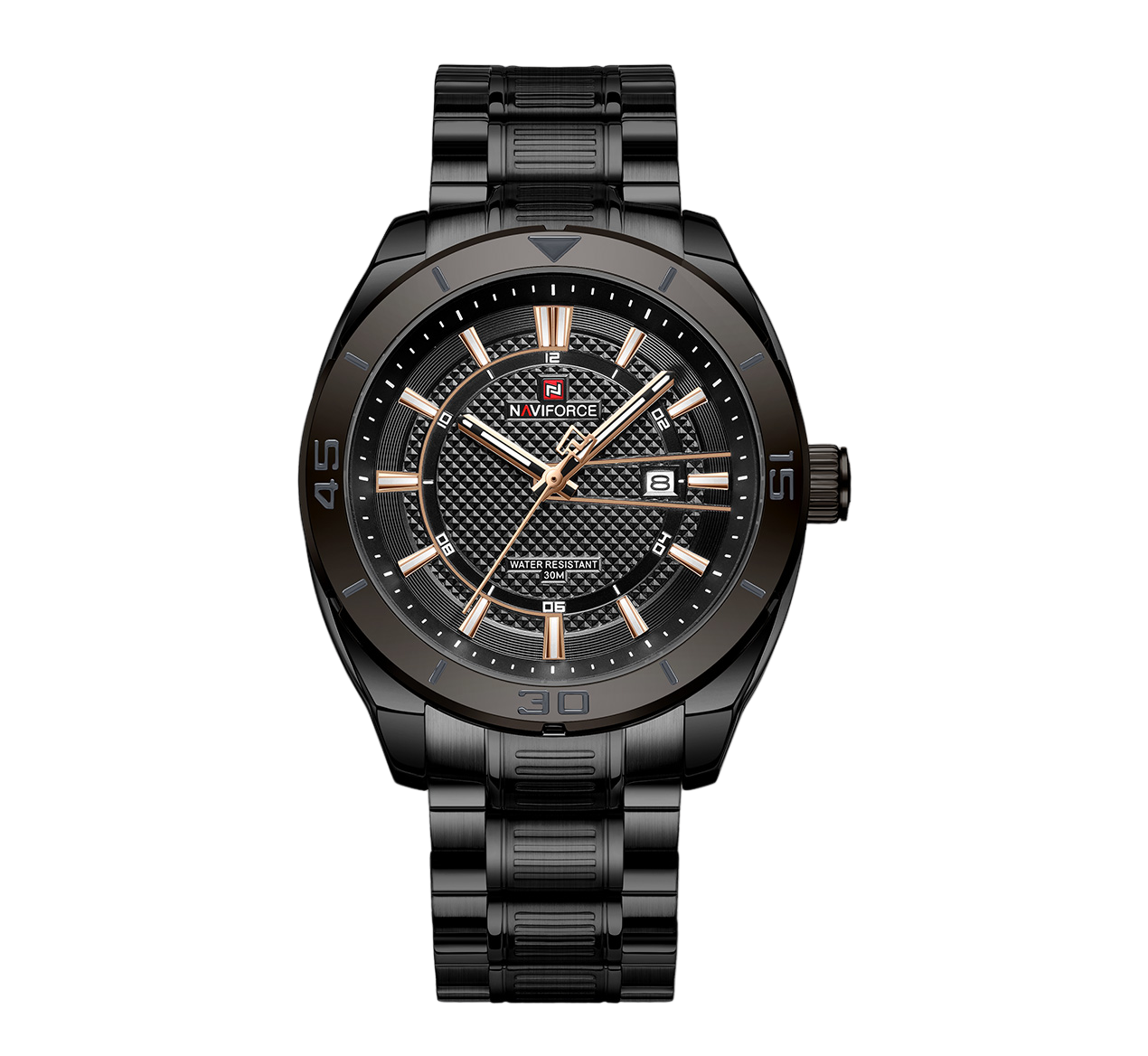 Naviforce Recon Silver Black | Herrklockor | Klocktema
