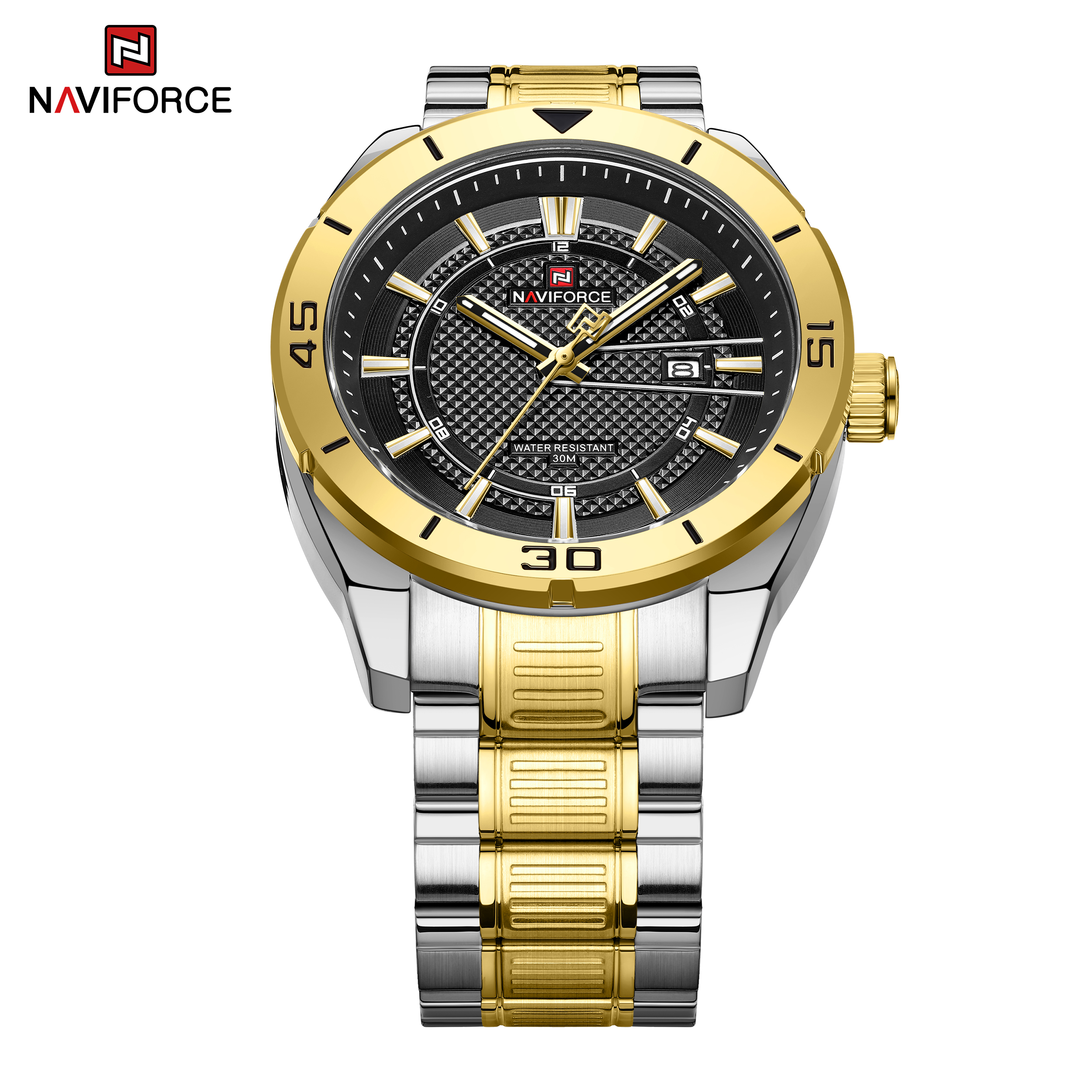 Naviforce Recon Gold Silver - 4