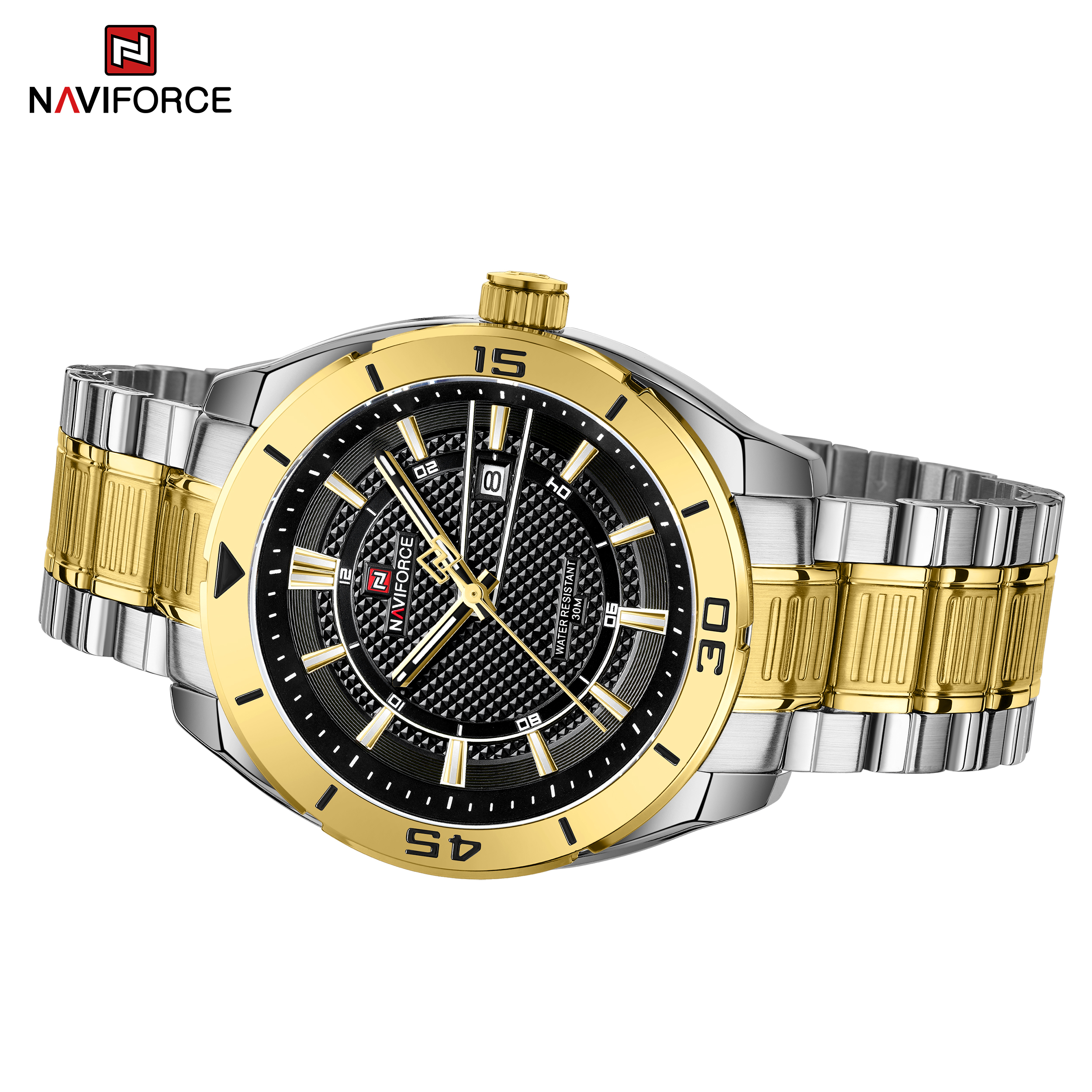 Naviforce Recon Gold Silver - 3