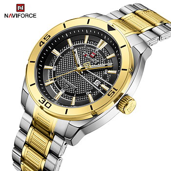Naviforce Recon Gold Silver