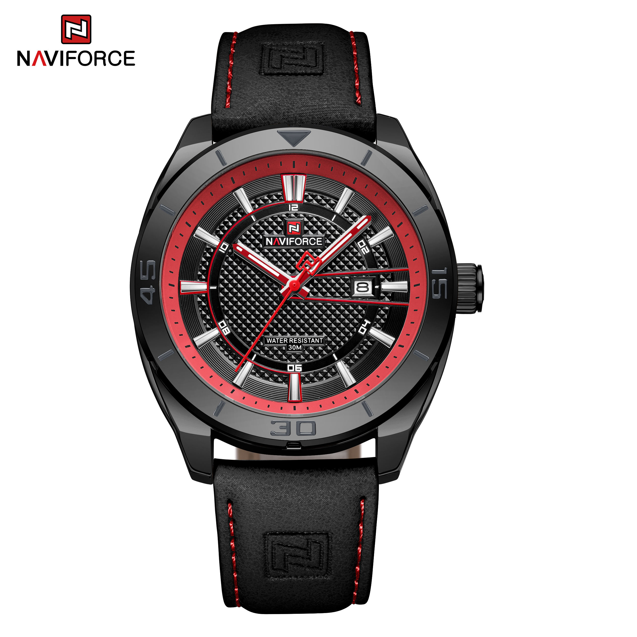 Naviforce Guardian Black Red