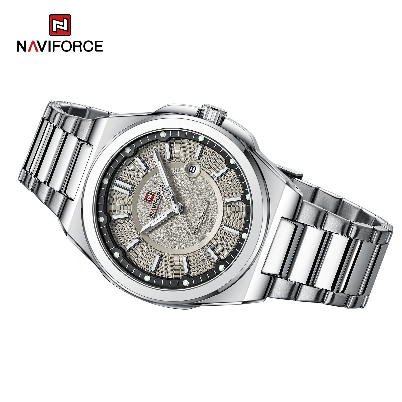 Naviforce Banshee Silver Gray