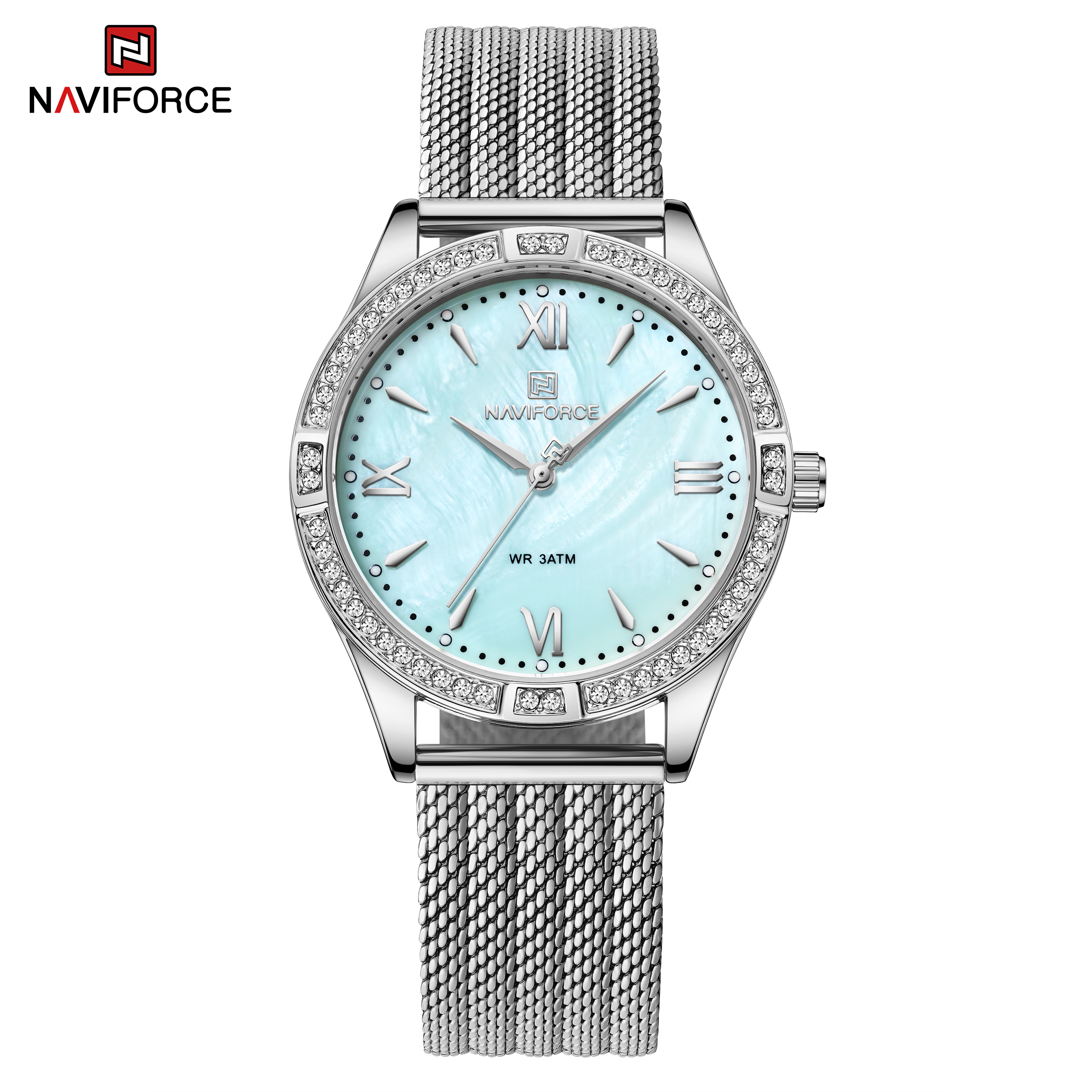 Naviforce Rhea Silver Light Blue