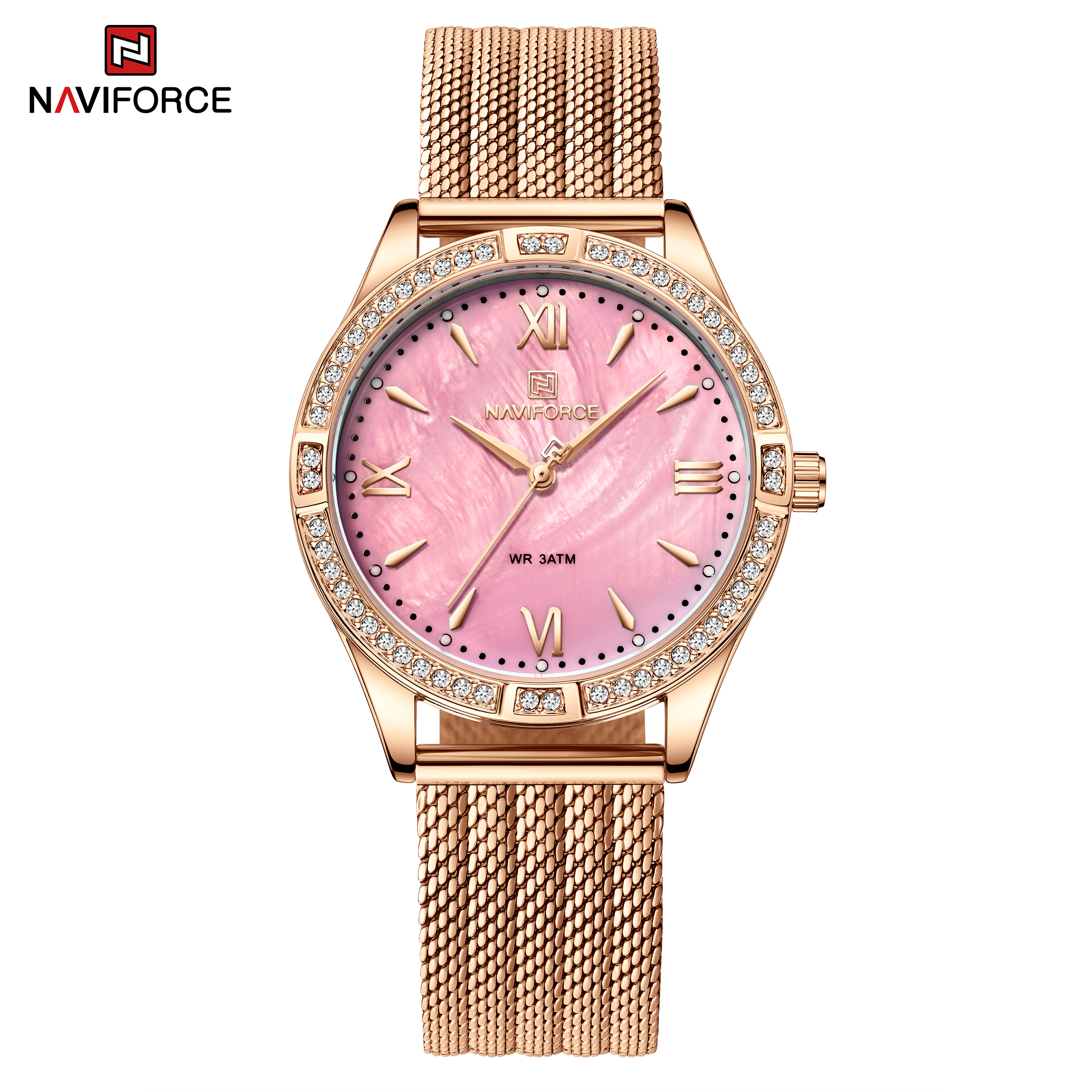 Naviforce Rhea Rose Gold Pink