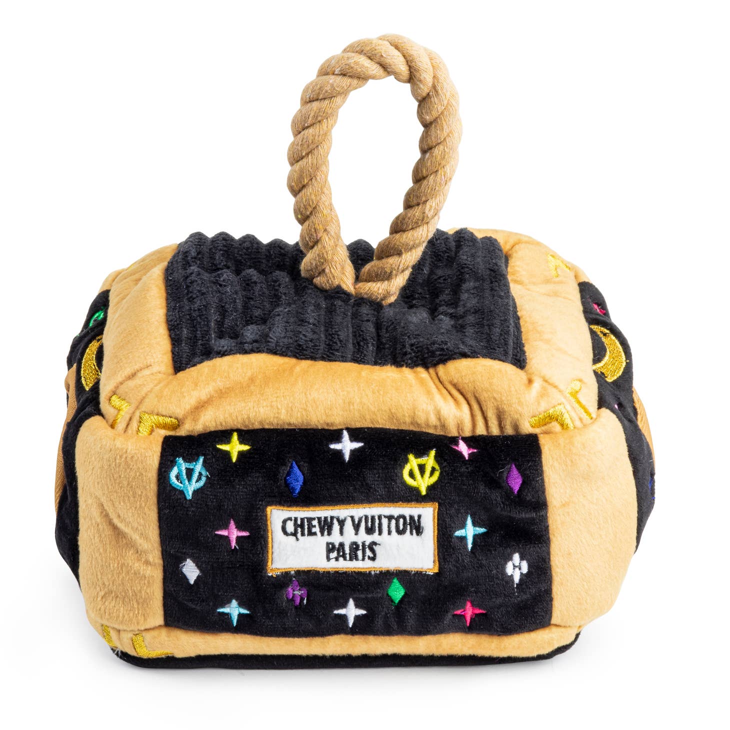 Haute Diggity Dog Black Monogram Chewy Vuiton Trunk - 2