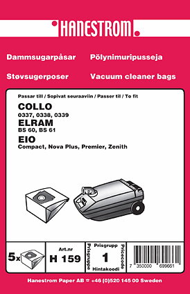 product-image DAMMSUGARPÅSAR HANESTROM H159, 5-PACK 