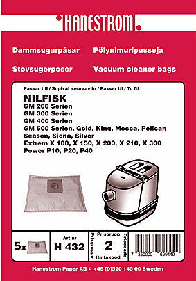 product-image DAMMSUGARPÅSAR HANESTROM H432, 5-PACK 