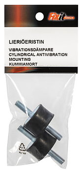 Vibrationsdämpare 2st 25x15xM6