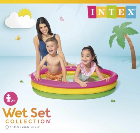 Intex Sunset Glow Pool - Toysforever