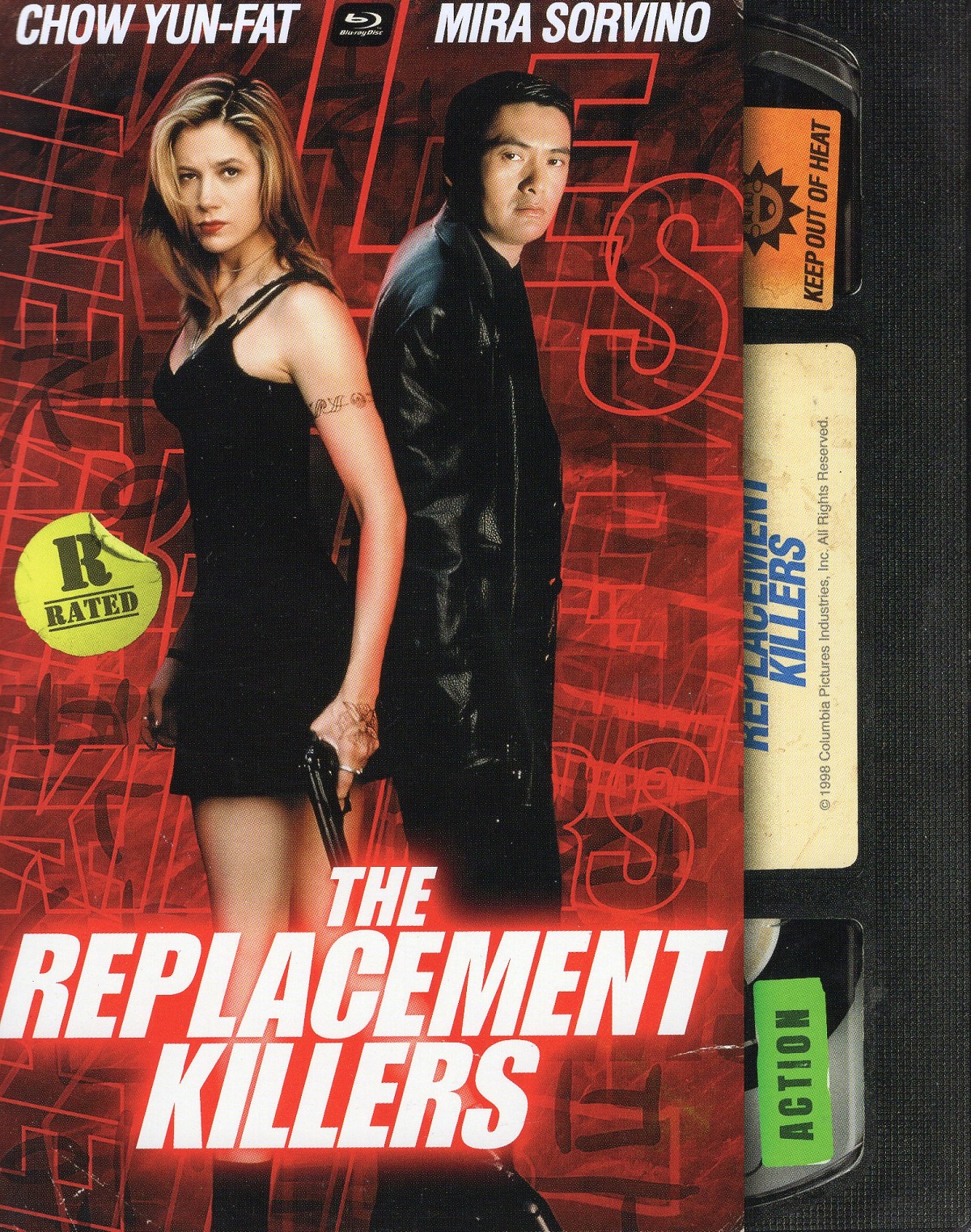 Replacement Killers (Retro VHS Packaging) (ej svensk text) (Blu-ray)