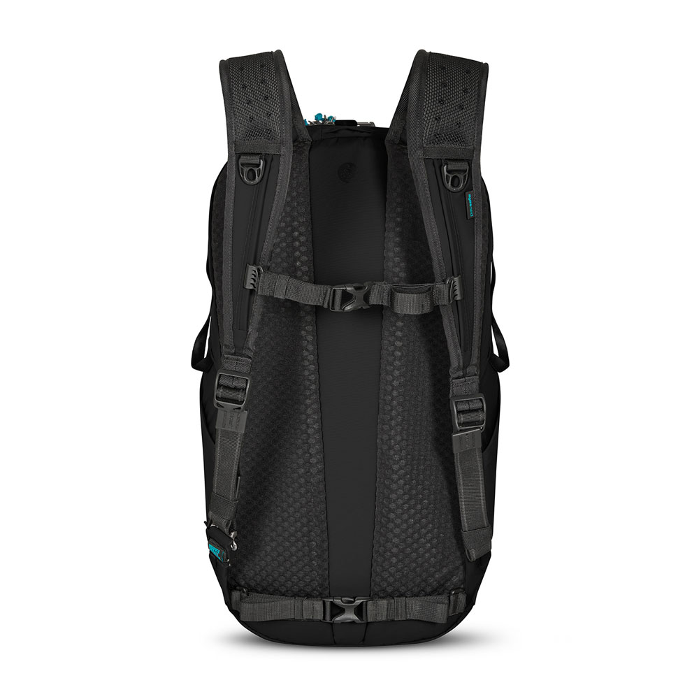 Stöldsäker ryggsäck - PACSAFE ECO 25L Anti-Theft Econyl Black - 3