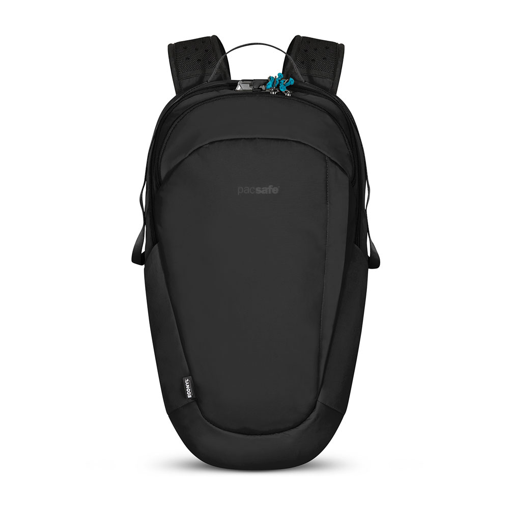 Stöldsäker ryggsäck - PACSAFE ECO 25L Anti-Theft Econyl Black - 2
