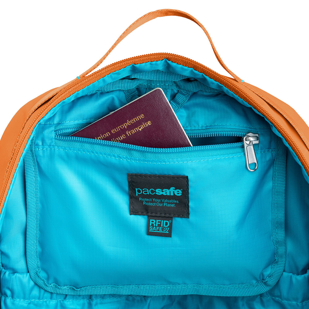 Stöldsäker ryggsäck - PACSAFE ECO 25L Anti-Theft Econyl Canyon - 9
