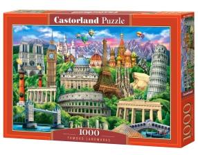 Famous Landmarks 1000 Bitar Castorland - 2