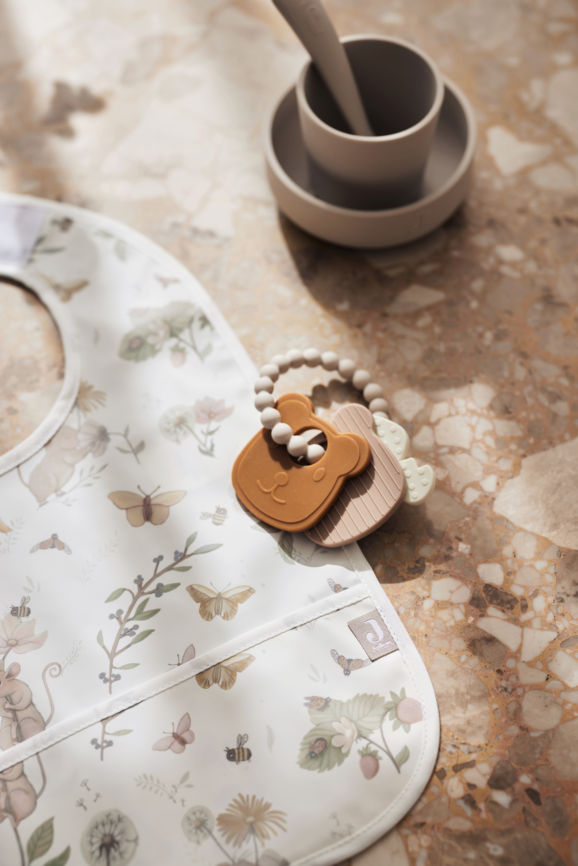 Jollein Haklapp Vattentät Dreamy Mouse (2pack) - 5