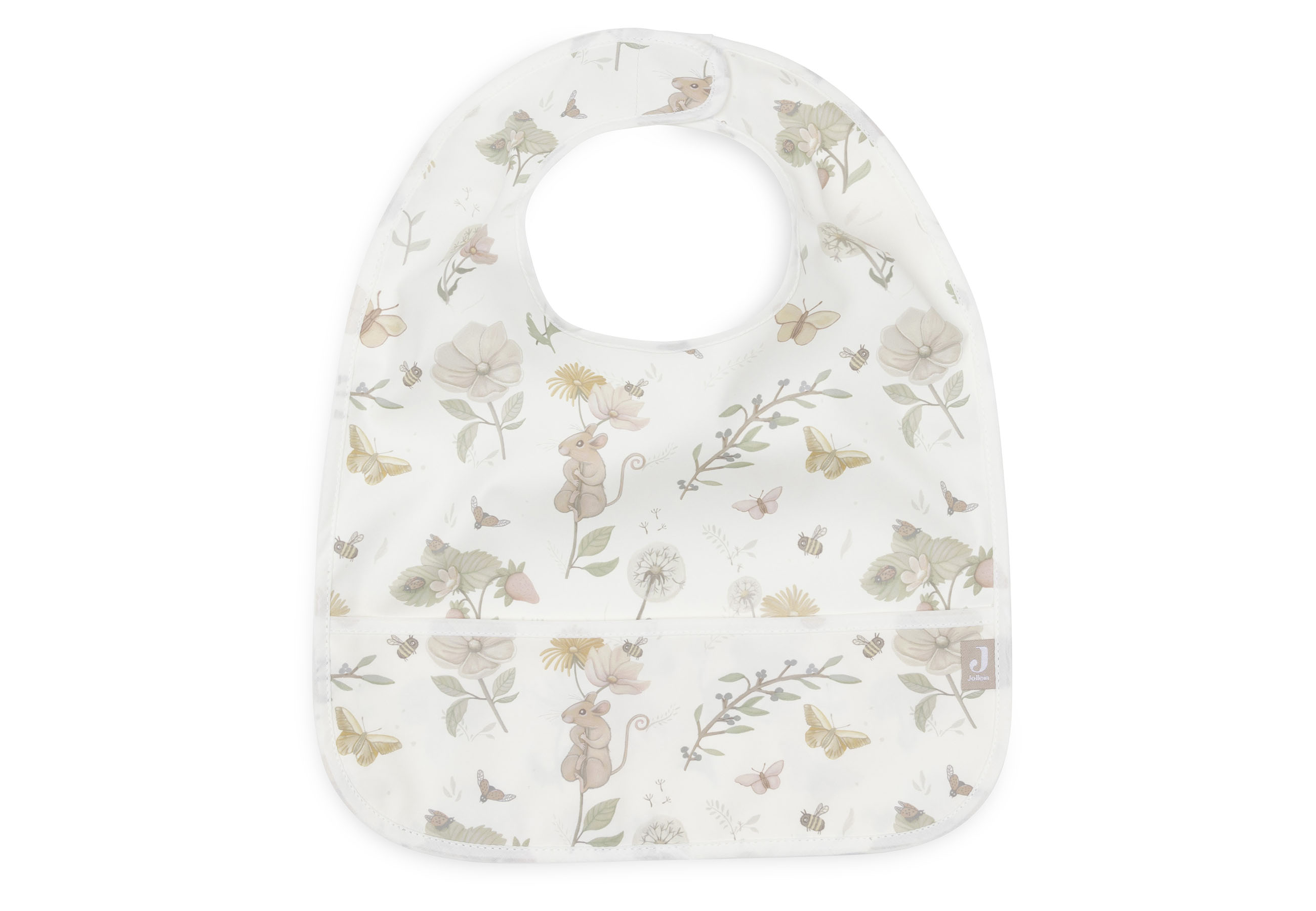 Jollein Haklapp Vattentät Dreamy Mouse (2pack) - 2