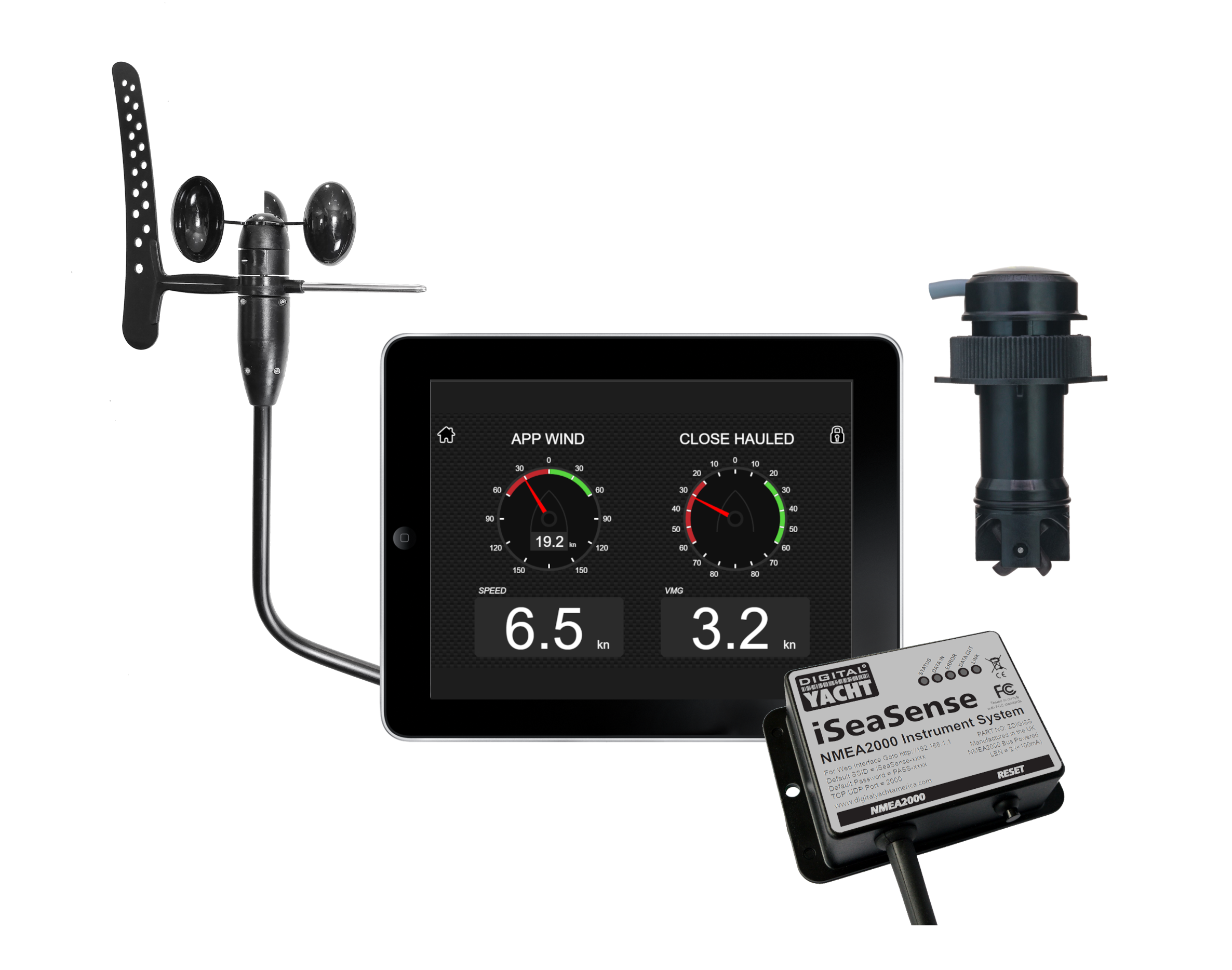 Digital Yacht iSeaSense Paket 2. 