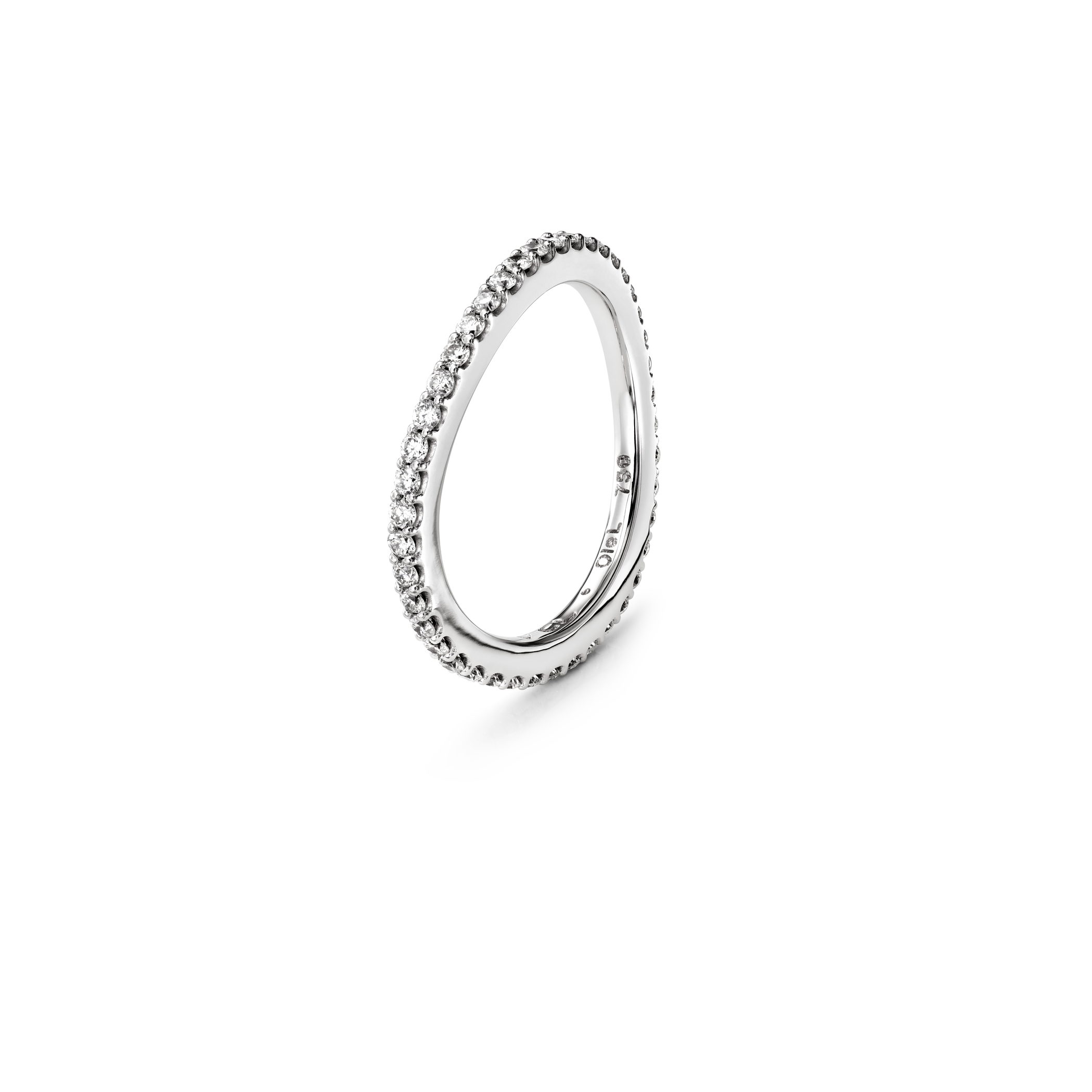 Love Band Ring Hvidguld