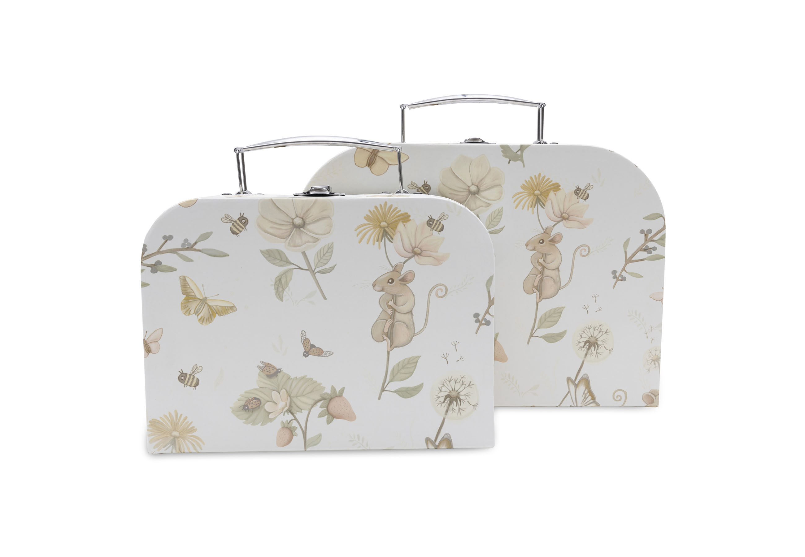 Jollein leksaksväska Dreamy Mouse (2pack)