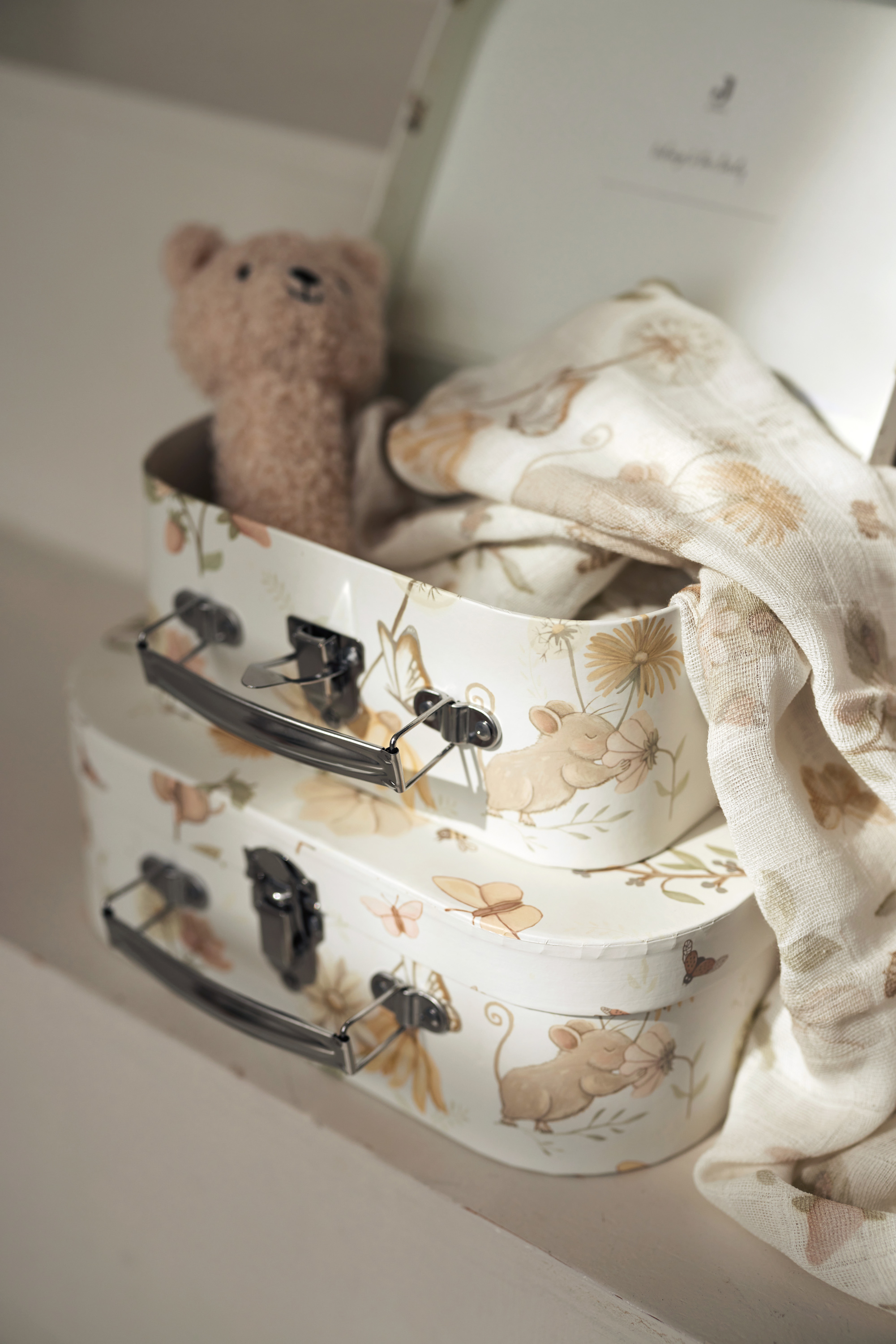Jollein leksaksväska Dreamy Mouse (2pack) - 10