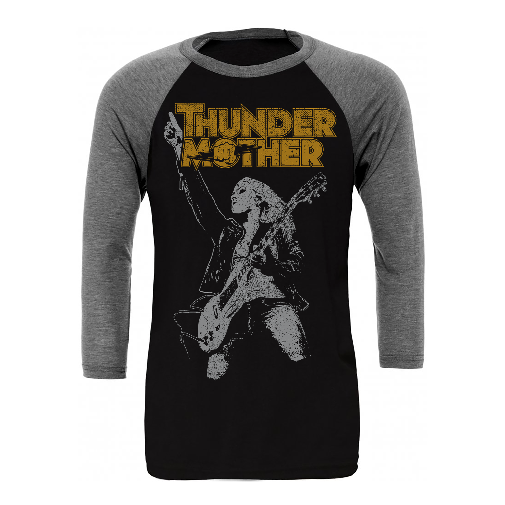 THUNDERMOTHER - 3/4 BASEBALL, ROCK GODDESS