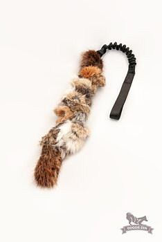Bungee Fur Braid L Mixed Real Fur
