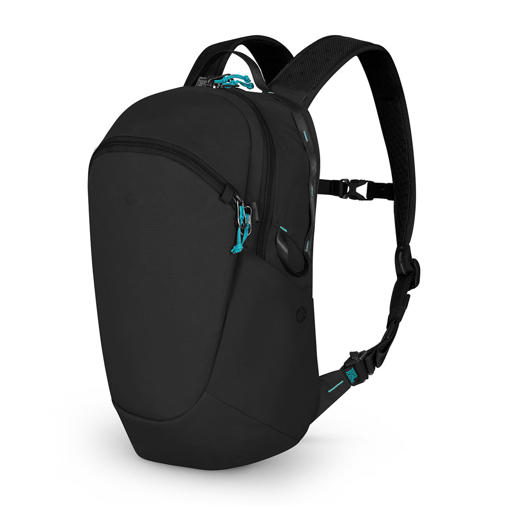 Stöldsäker ryggsäck - PACSAFE ECO 18L Anti-Theft Econyl Black